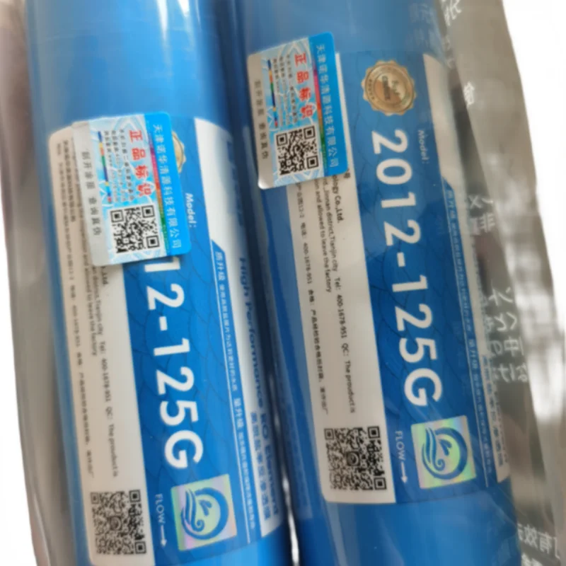 2pcs 125gpd reverse osmosis filter 2012-125G RO Membrane kitchen water purifier parts