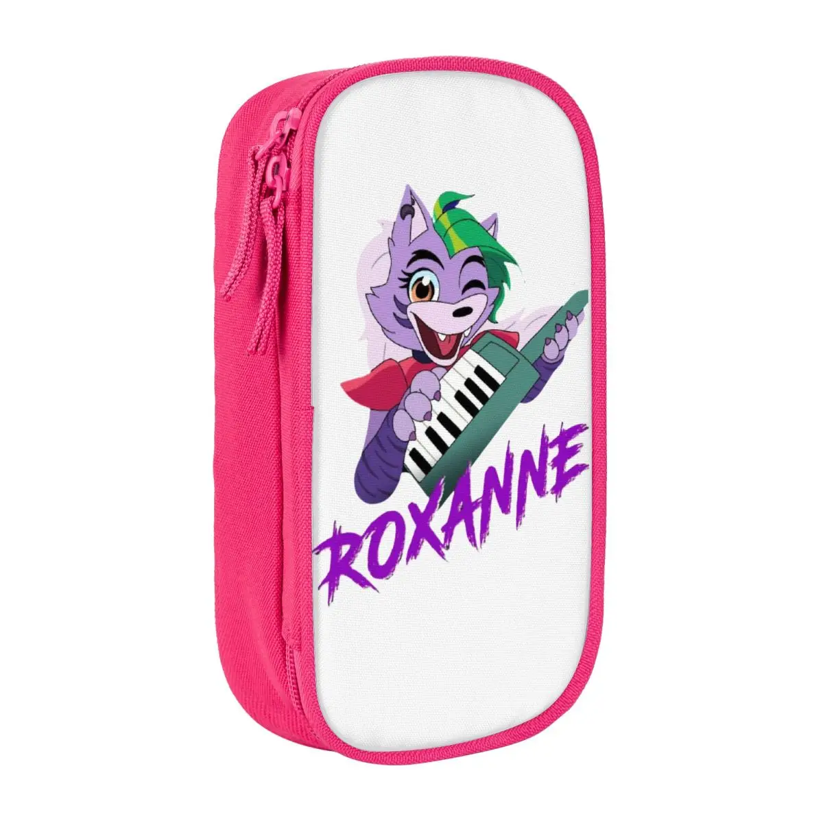 

FNAF Roxanne Wolf пенал модная игровая сумка-держатель для ручек детская большая вместительная школьная косметичка для студентов