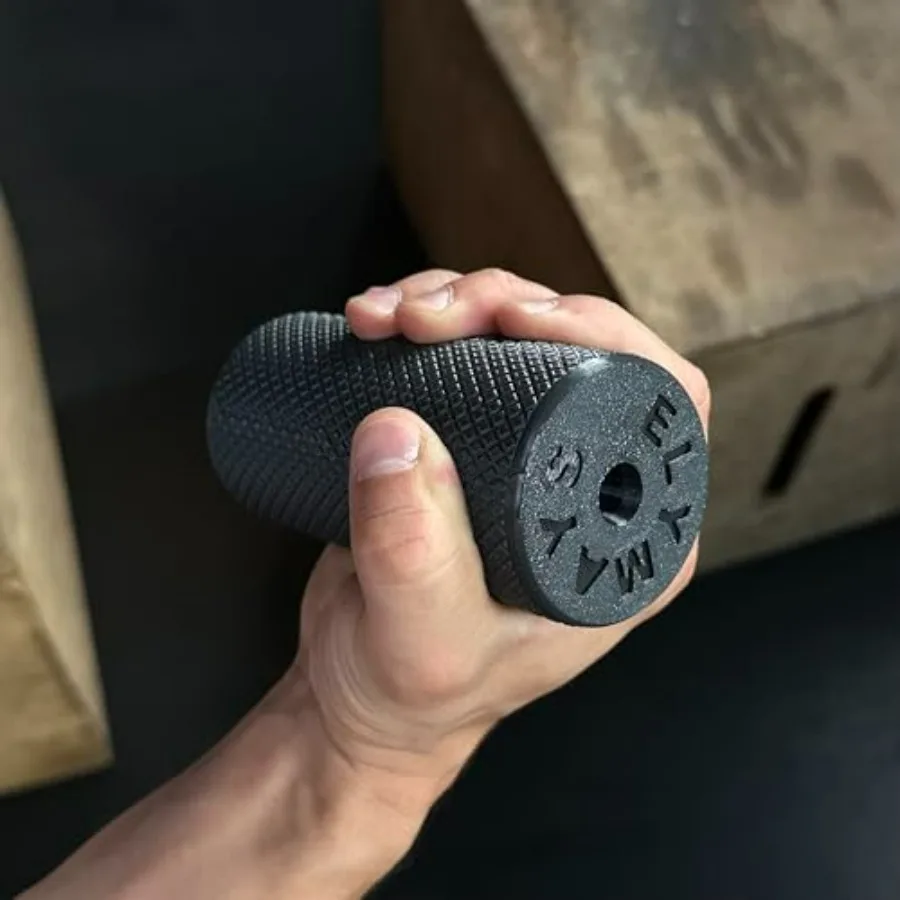 مجموعة مقبض مصارعة الذراع مكونة من 3 مدرب قوة قبضة مع حامل معدني و3 ملحقات لساعد المعصم المستهدف وشارع الأصابع #6