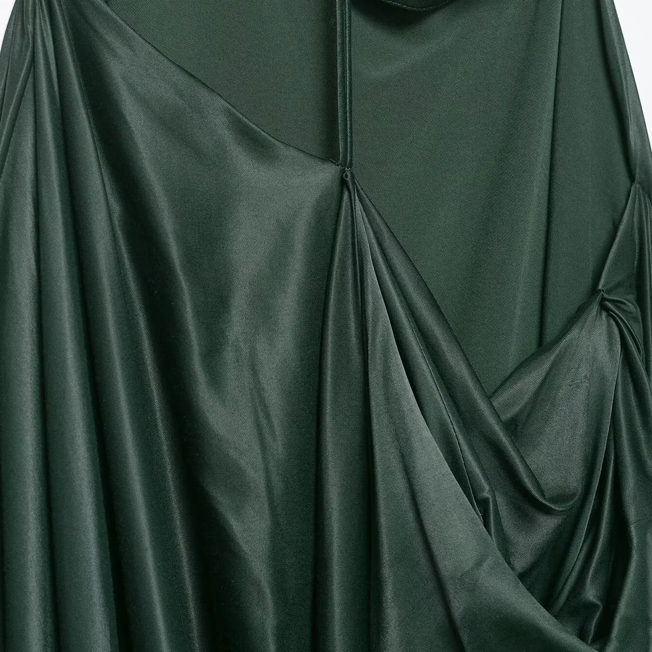 Ele Asymmetrisch Zijde Satijn Feel ter Ne Strap Dr Dames Zomer Casual Faion Polyestervezel Geen Sve Dr