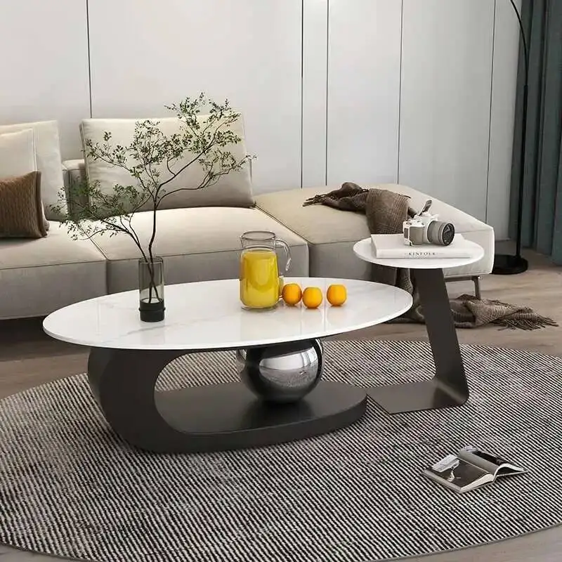 

Coffee Designer Organizer Table Modern Nordic Luxury Photo Album Side Table Unique Service Mesa Auxiliar Lounge Suite Furniture