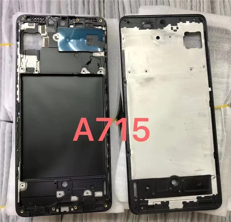 A715 A515 A315 For Samsung Galaxy A71 A51 A31 A21 A21S Middle Front Frame Housing Board LCD Faceplate Bezel Replace Repair Parts