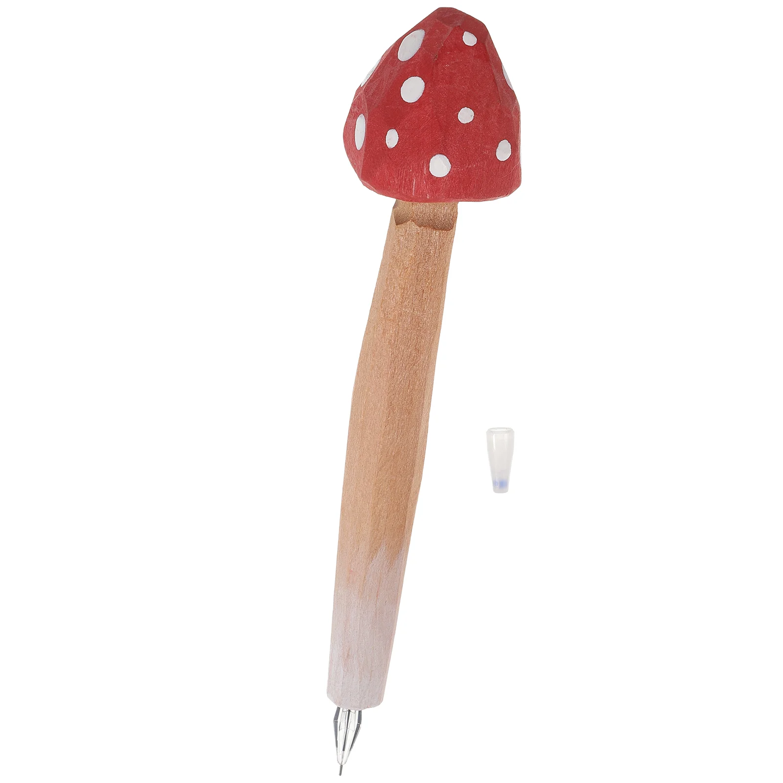 

Mushroom Pattern Pen Wooden Engraving Gel Pens for Writing Cartoon Office Supplies