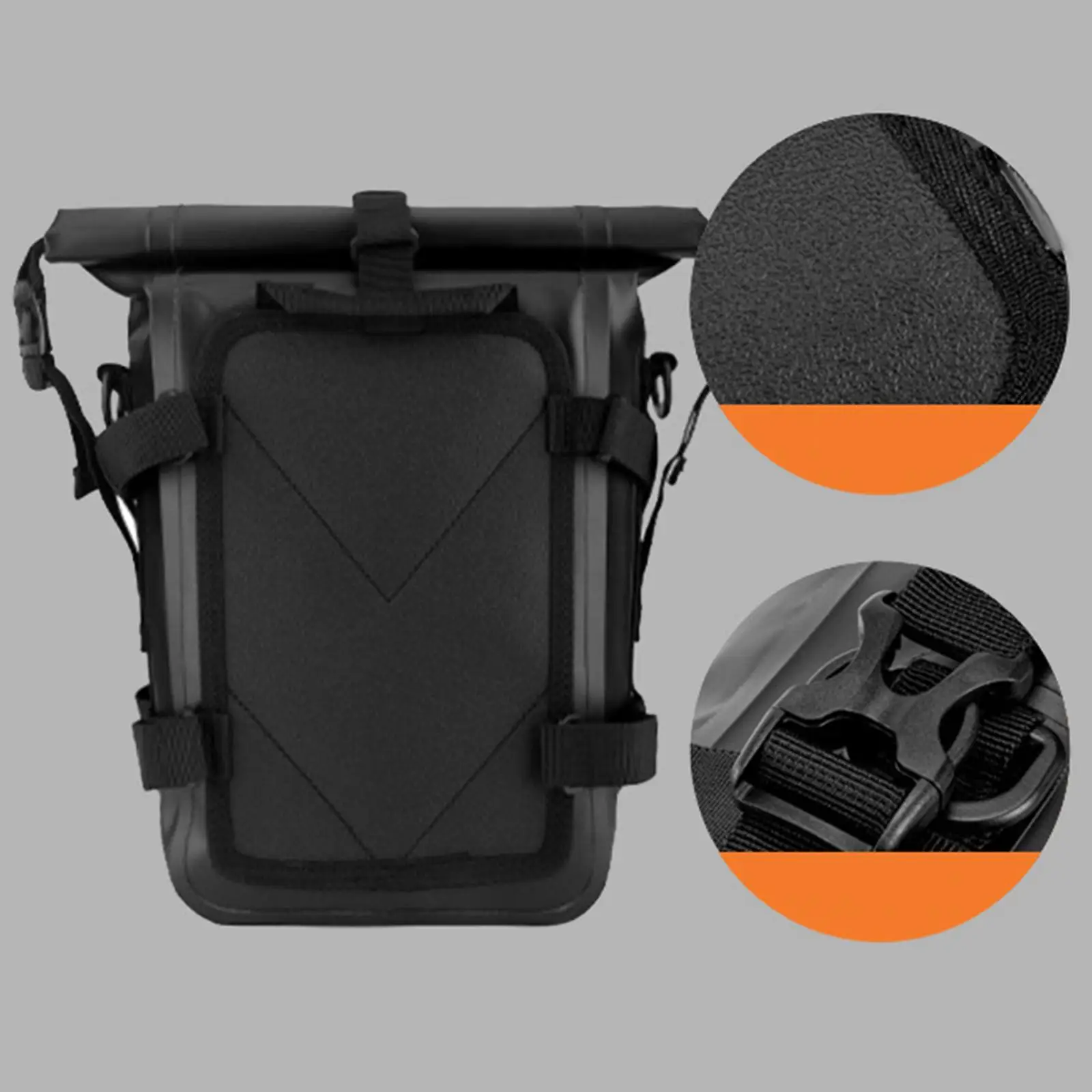 Motorcycle Crash Bar Bag Storage Pouch Universal Waterproof Bag Motorcycle