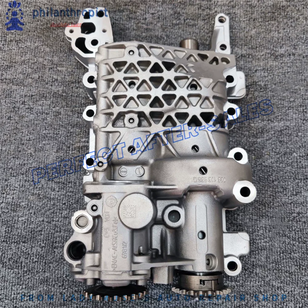 06D103295S 06B103535G Refurbished Oil Pump Assembly Balance Shaft for VW Jetta Golf Passat Audi A3 A4 S3 A6 TT 2.0 TSI 2006-2009