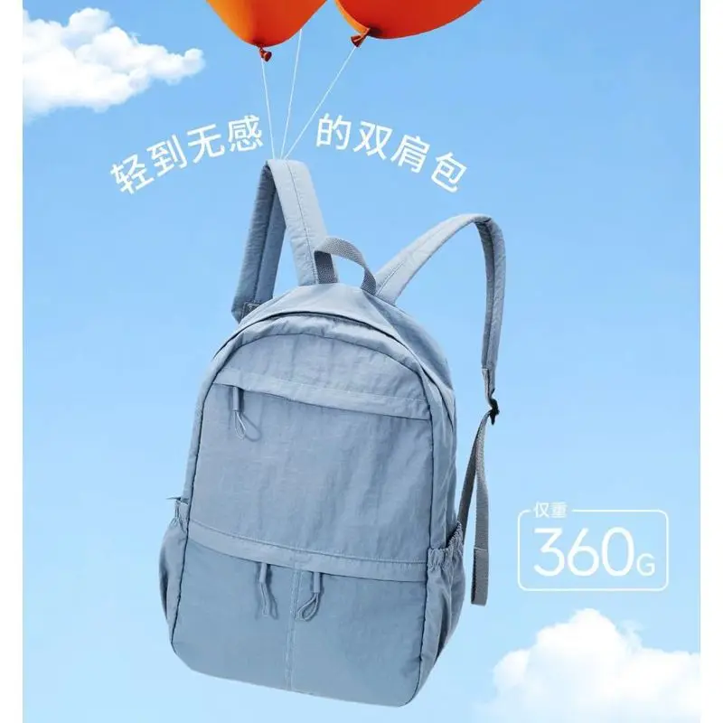 Cloud Super Lightweight 2026 New Backpack Large Capacity Schoolbag Men's Leisure Outdoor Student Backpack Backpack