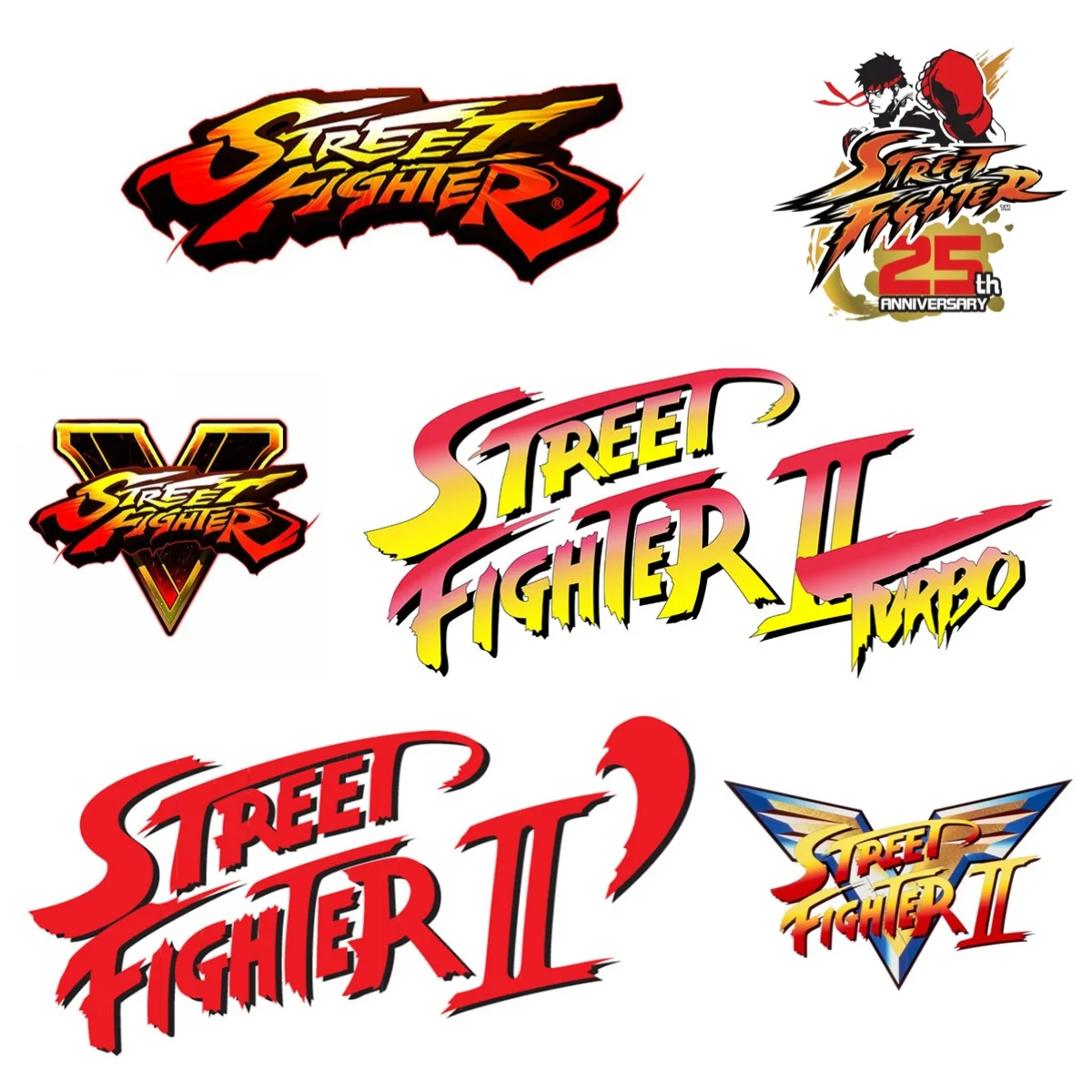 

Street Fighter Car Stickers Motorcycle Fuel Tank Waterproof Vinyl Decals Auto Window Bumper Car Styling Body Decoration