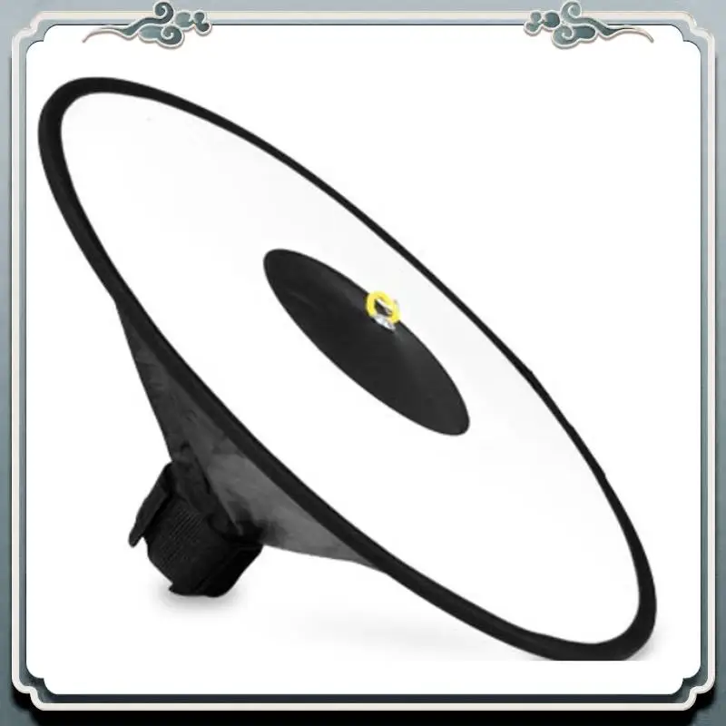 Picture 6: Premium Universal 44Cm Round Flash Softbox Portable Foldable Style Speedlite Diffuser Reflector Strap For Camera Flash