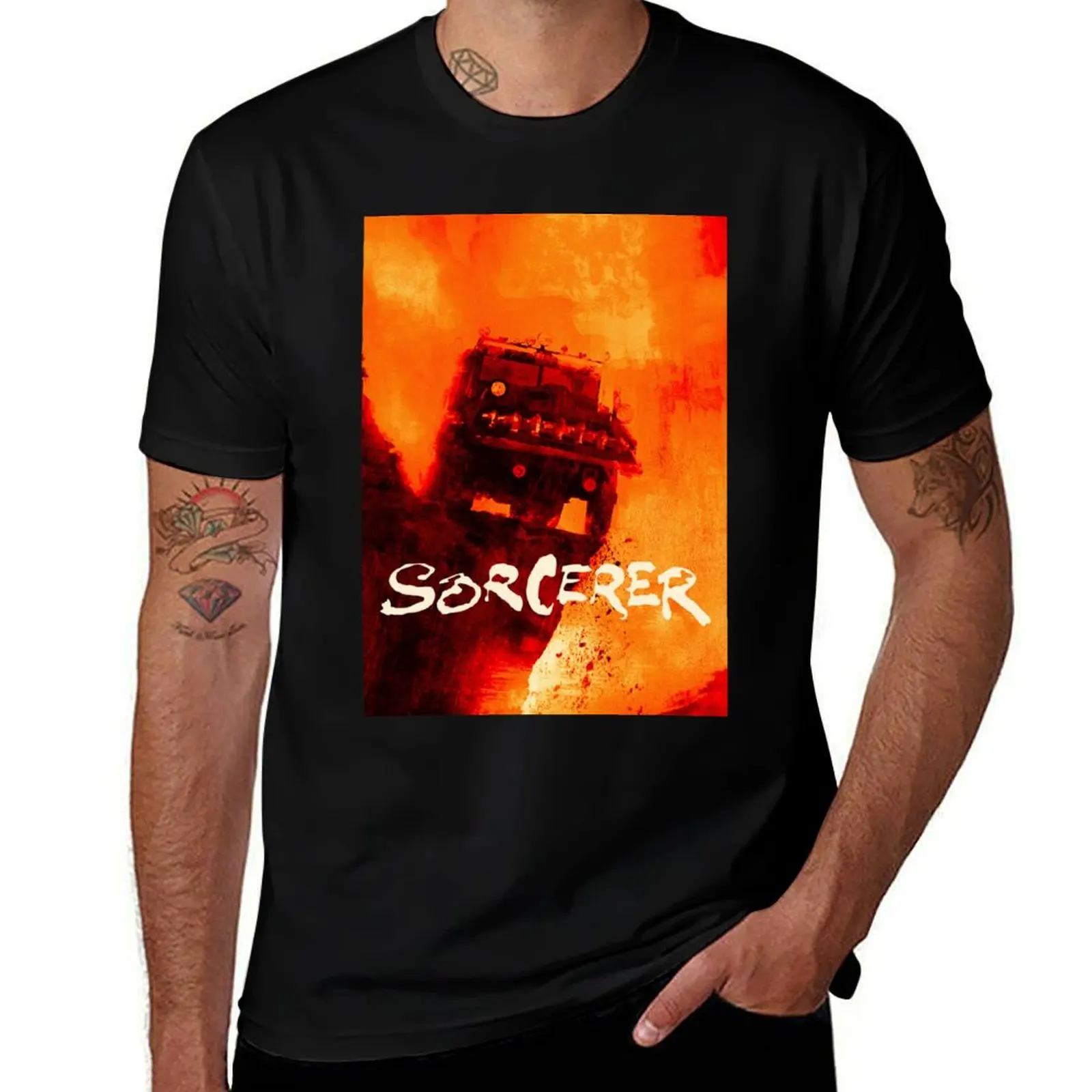 Sorcerer T-Shirt Graphic Print Short Sleeve T-Shirt