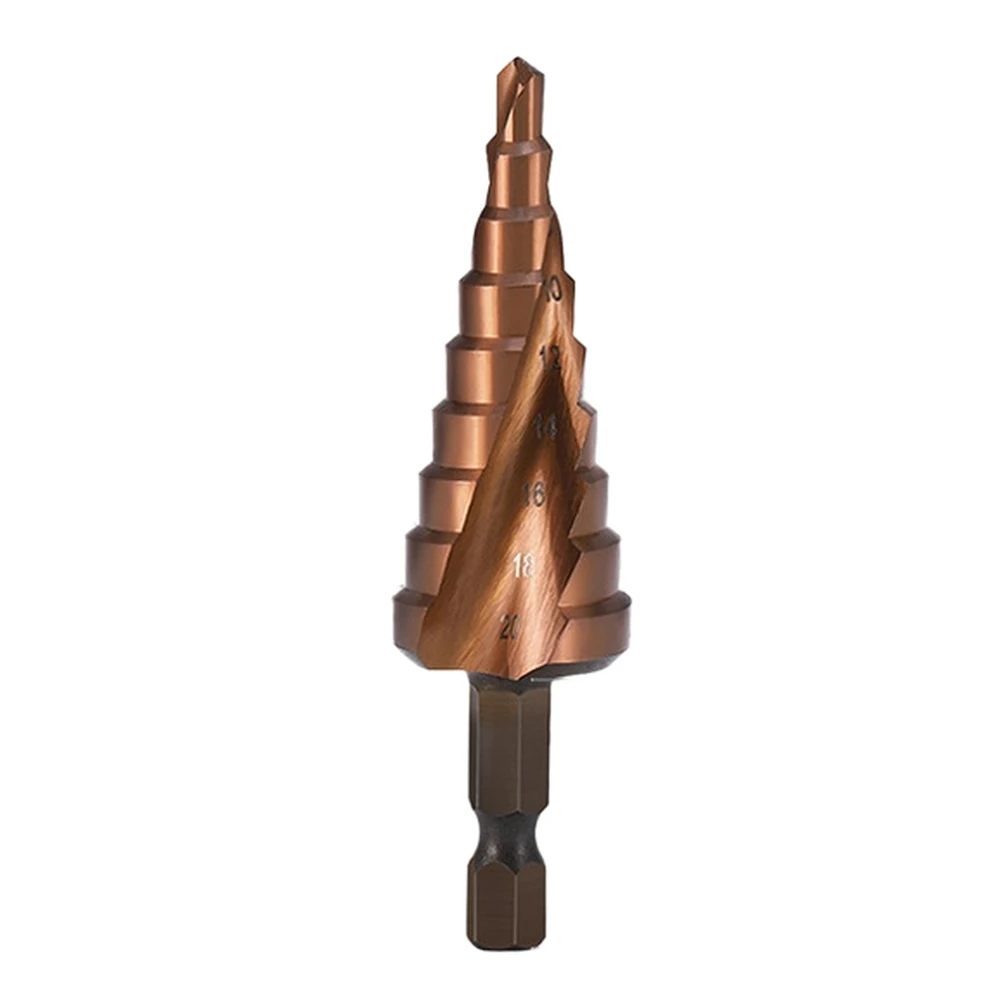 For M35 Cobalt Steel Step Drill Bit Set With 12 Sizes For Stainless Steel And Metal Hole Drilling Accessories