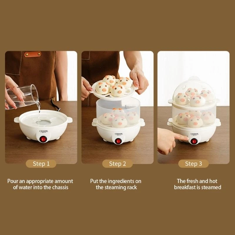 14容量の電気卵調理器と密猟者とオムレツの使用のために自動シャットオフ