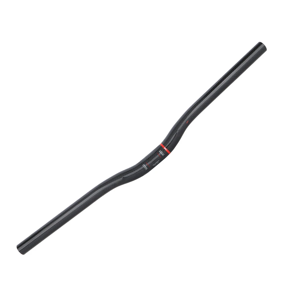 25.4x580mm Carbon Fiber M Riser Handlebar for Brompton Folding Bikes Low and High Riser Options Available for Posture Control