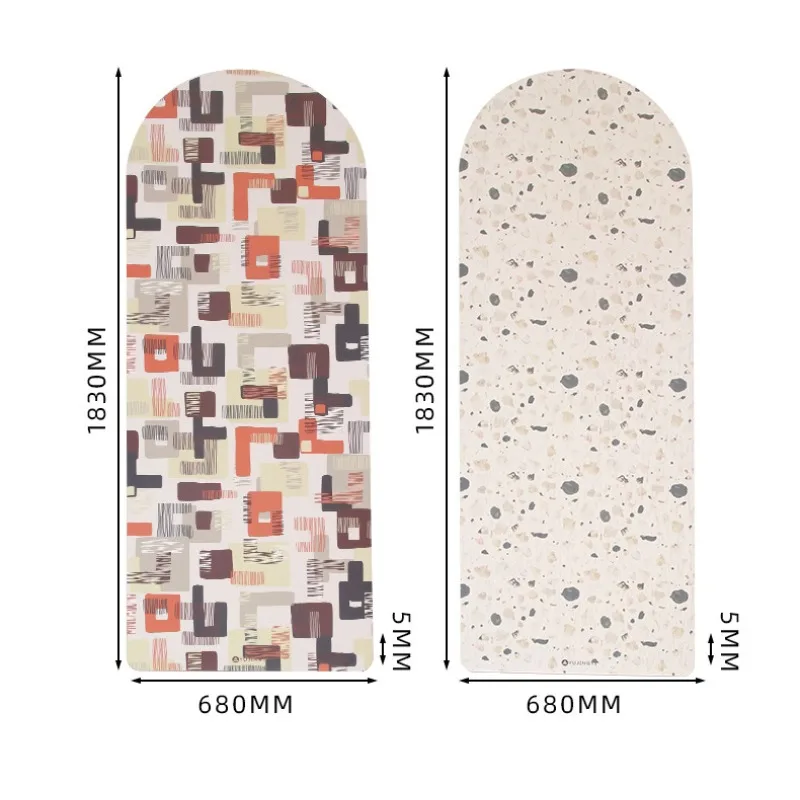 YTYIN Manufacturers Of New Color Printing Fitness Sweat-absorbing Thickened Non-slip PU Natural Rubber Arch Yoga Mat