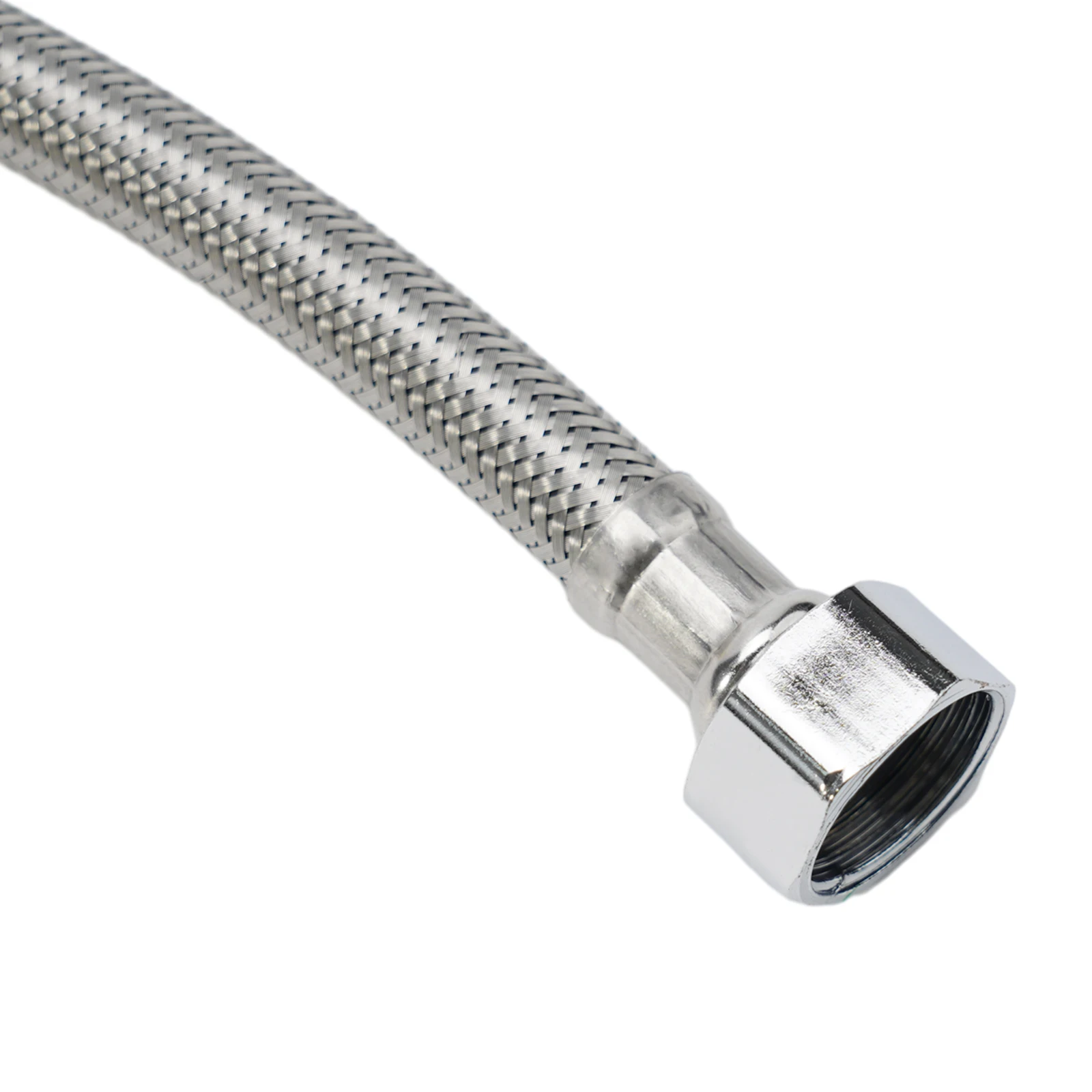 Stainless Steel Cold and Hot Water Inlet Hose Sturdy Braided Design Perfect for Toilet Water Heaters 20cm Length