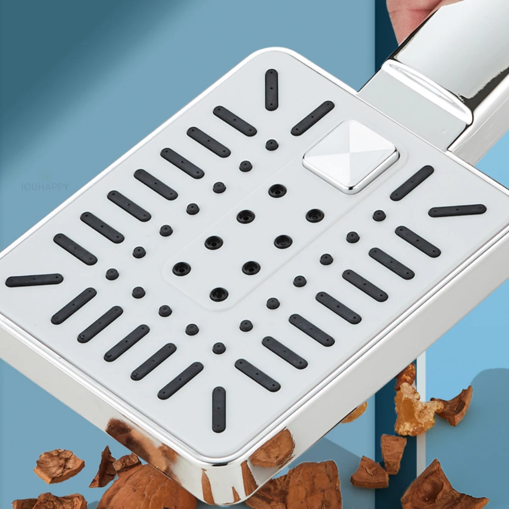 3-режимная насадка для душа, экономия воды, ручная насадка для душа с большим расходом воды, усилитель высокого давления, аксессуары для ванной комнаты в отеле