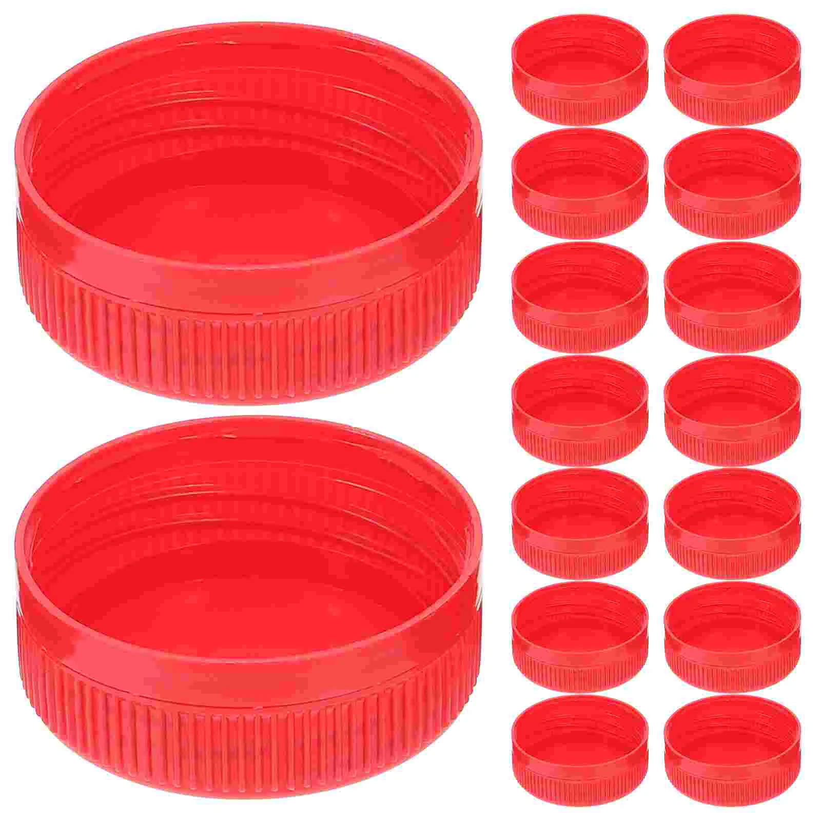 

100 Pcs Plastic Bottle Cap Bottles Caps Water Kids DIY Materials Mineral Lids for Crafts Child Accessories