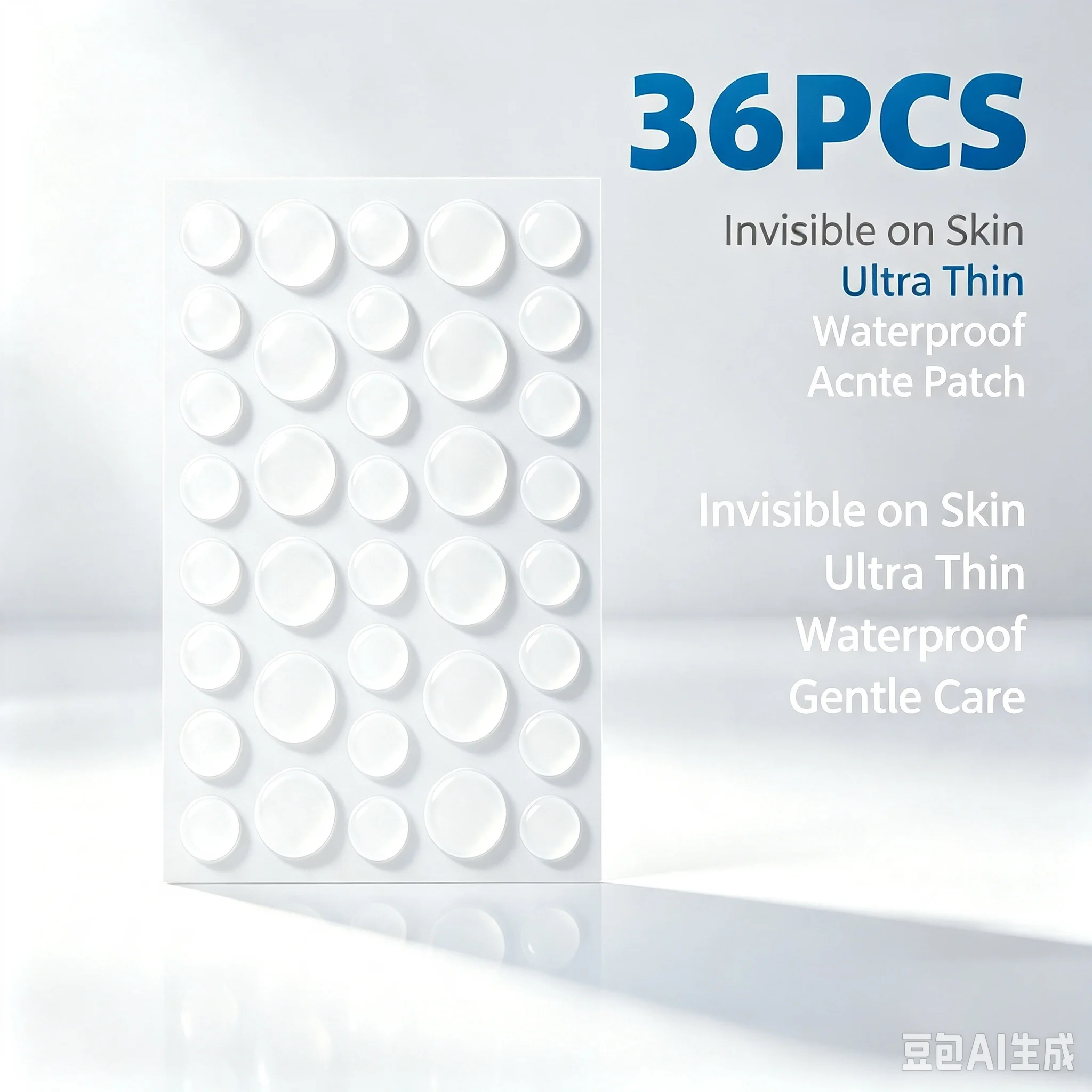 40/36 Pcs Hydrocolloid Pimple Patch Spot Stickers for Zits Cover Face Body Acne Treatment