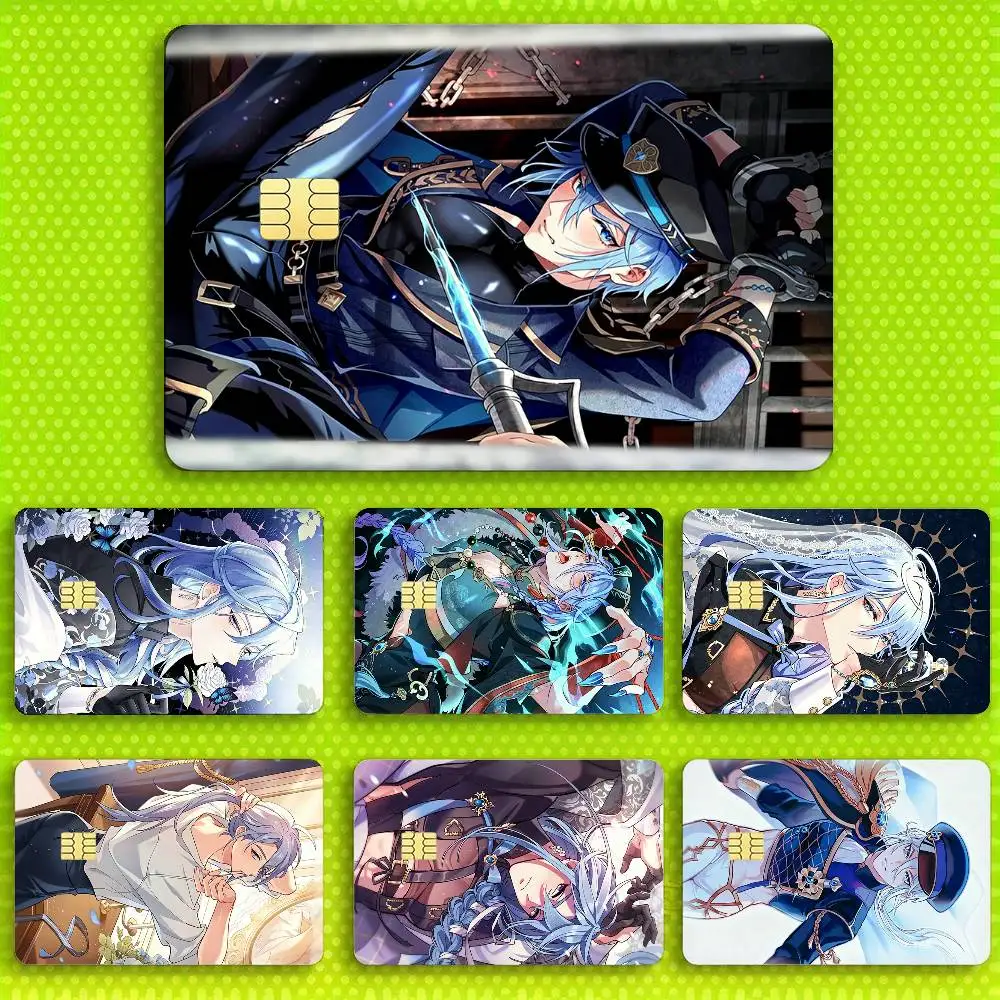 

Edmond nu carnival 4pcs 1Set HD Waterproof Card Skins Protective Stickers for Credit Bank Game Cards