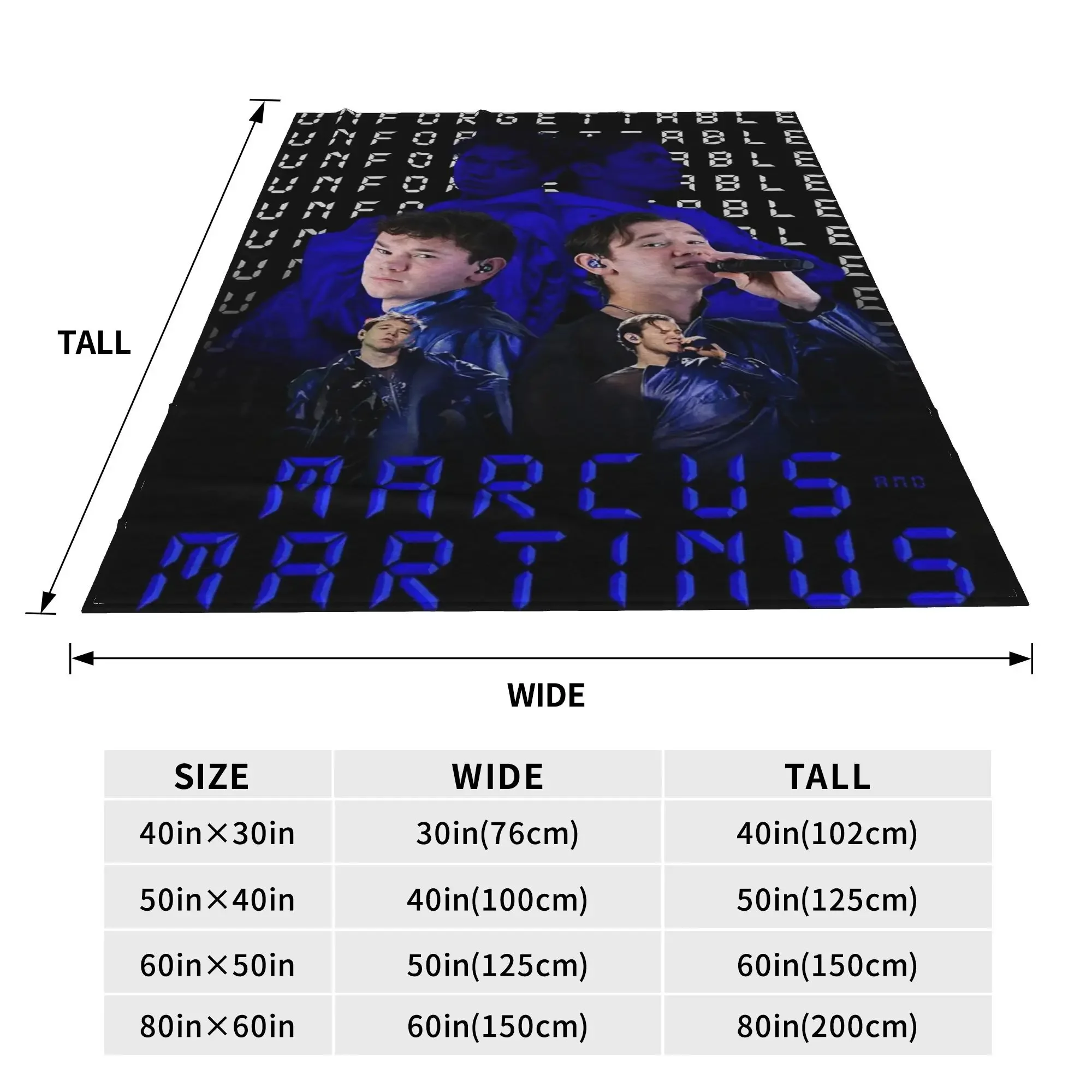 Custom Flannel Throw Blanket Marcus And Martinus Unforgettable Eurovisions 2024 Sweden Plush Blankets Sofa Bedding For Bedroom T