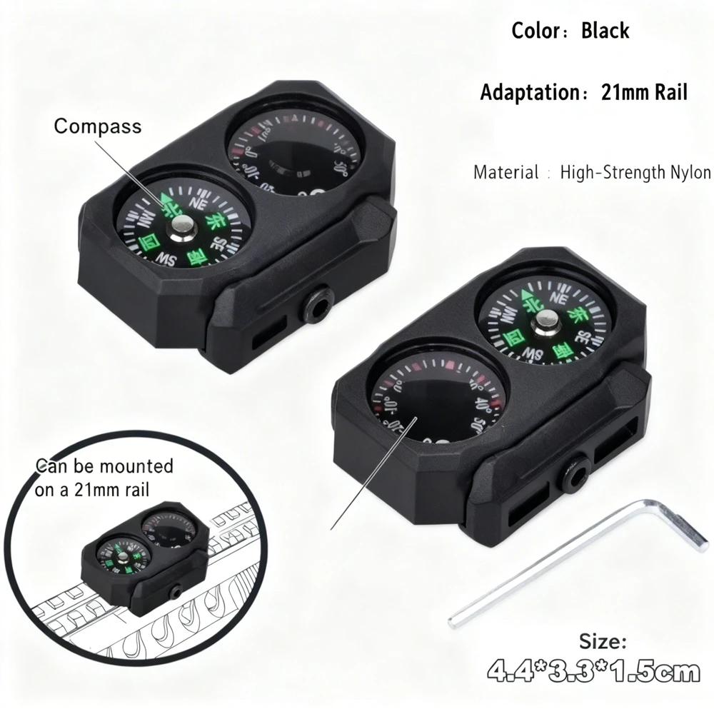 1PC 2 In 1 Compass …