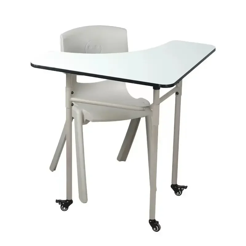 

Reading room wisdom classroom splicing combined training table group activities hexagonal computer table experimental table