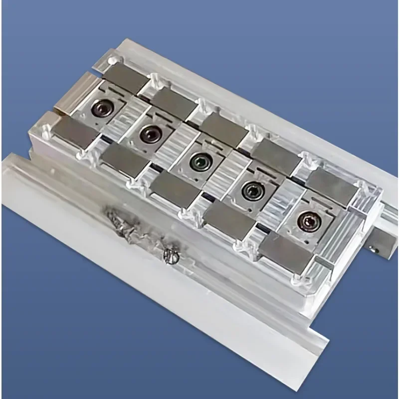 Ok Fixture centro de mecanizado CNC, bloque de sujeción de múltiples estaciones para manualidades de modelos de soldados