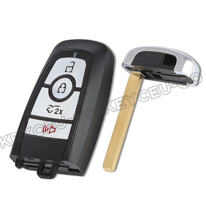 KEYECU M3N-A3C054338 315MHz ID49 Chip Keyless-Go Smart Remote Key Fob for Ford F-150 Lightning Transit 2020 2021 2022 2023 2024