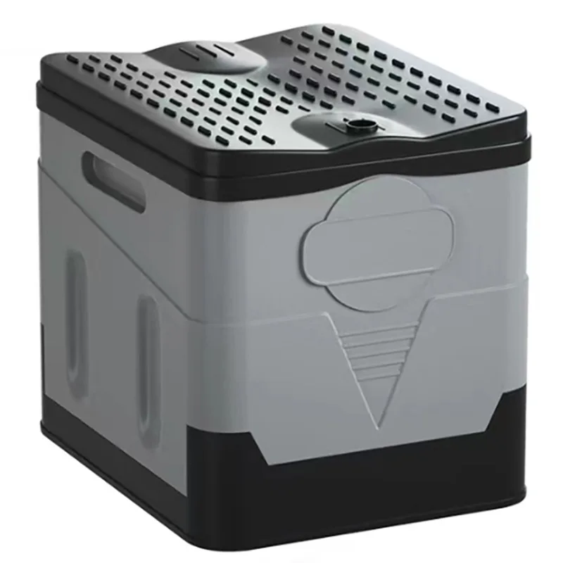 휴대용 접이식 성인용 이동식 차량용 변기, 캠핑 변기, RV 탈취 차량 여행용 변기