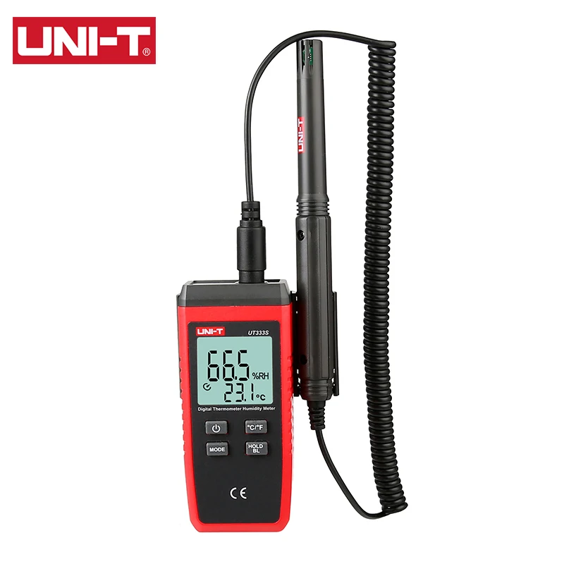 

UNI-T UT333S Mini Temperature Humidity Meter Outdoor Hygrometer Overload Indication LCD Digital Thermo-Hygrometer