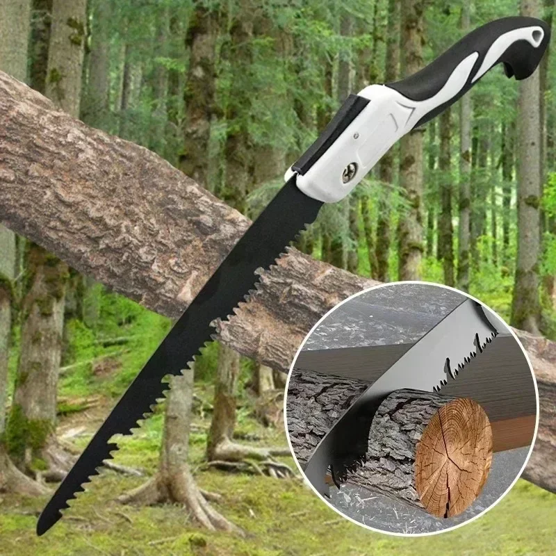 Versatile Folding Garden Tools: Portable Saws and Pruning Shears for Outdoor Logging and Pruning Available in A Variety of Sizes