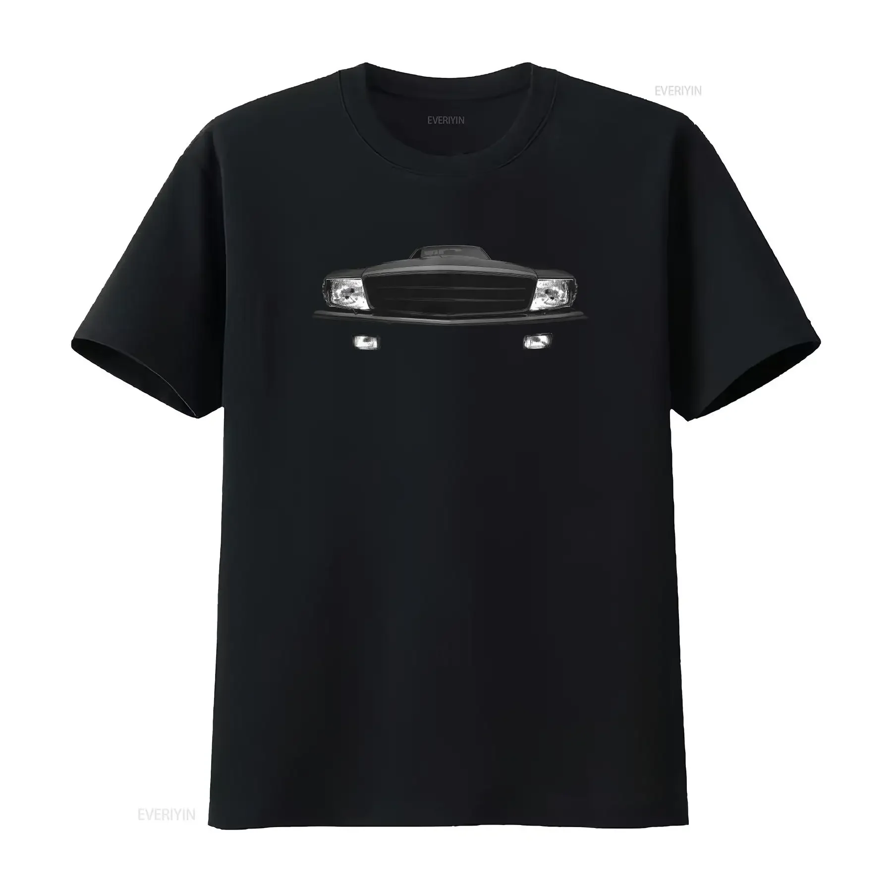 T-shirt lumineux German Performance SL r107 500 Headlights Glow, idée cadeau génial, lumières de voiture classiques pour les fêtes, anniversaires, vintage