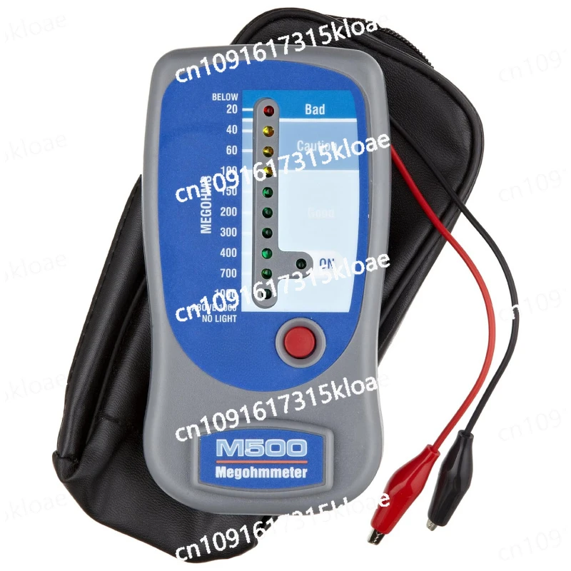 เครื่องวัดเครื่องทดสอบกระแสไฟฟ้า M500/อิเล็กทรอนิกส์พร้อมเคสพกพานุ่ม