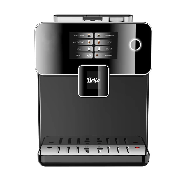 A10 Touch Screen Espresso Coffee Vending Machine for Office Home Use Freshly Ground Coffee Maker