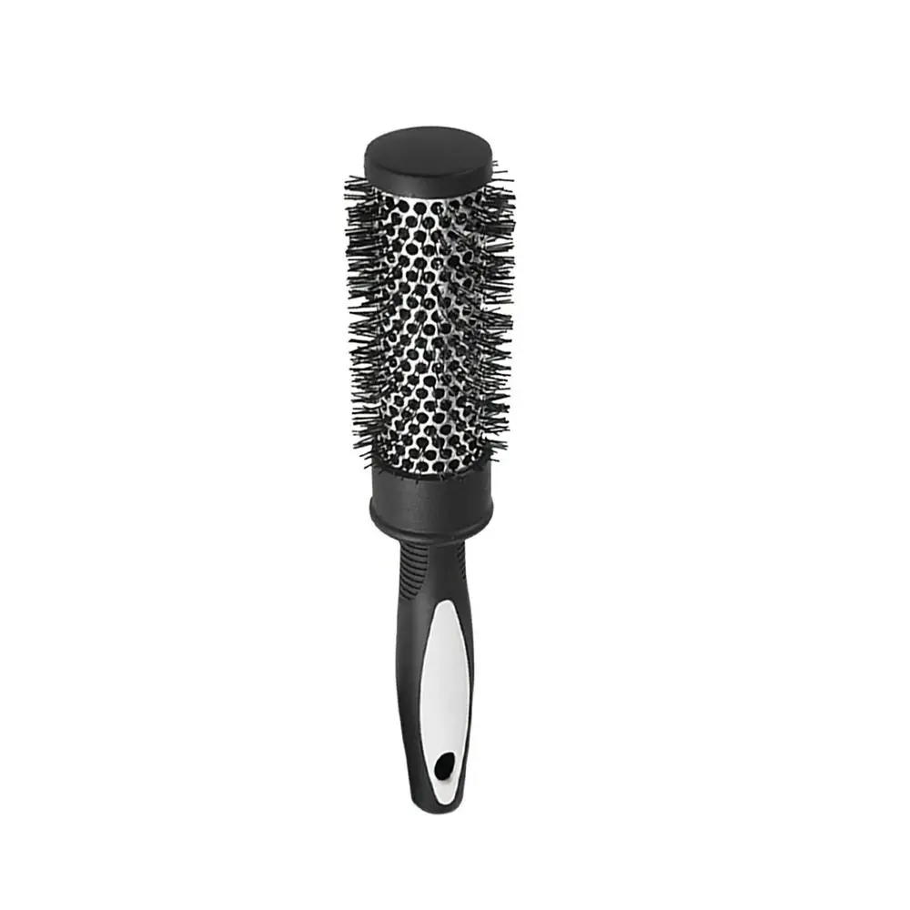 Creative Anti Static Styling Hair Brush Quick Curls Damage Free Round Barrel Comb Wet Dry Dual Use Styling Tool Salon Use