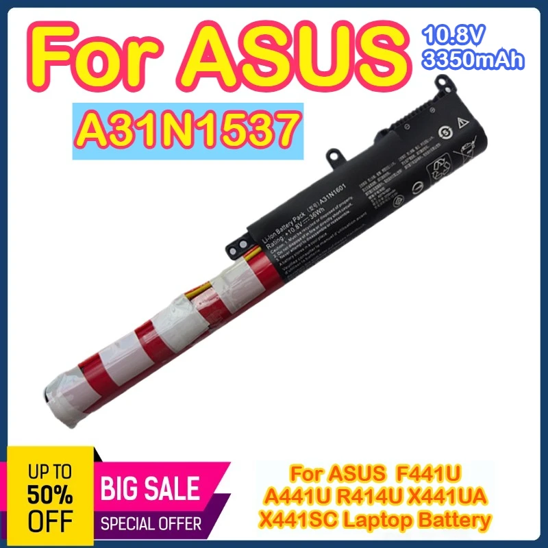 

A31N1537 для ASUS A31N1537 F441U A441U R414U X441UA X441SC аккумулятор для ноутбука
