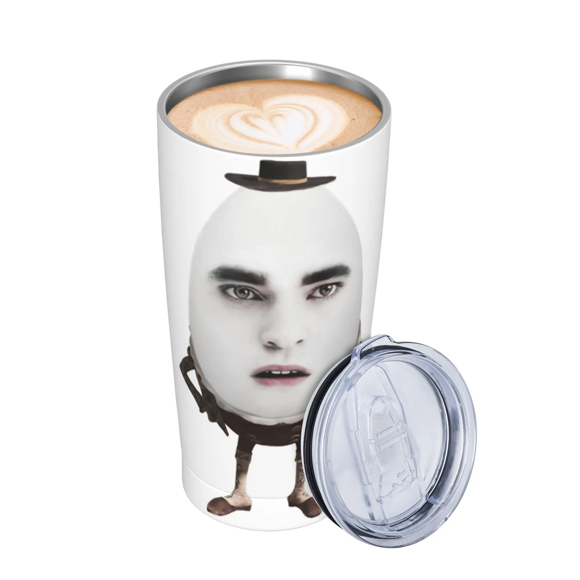 Edwards Cullen  Insulated Tumbler with Straws Lid  Vacuum Coffee Mugs Double Wall Car Bottle Cups 20oz