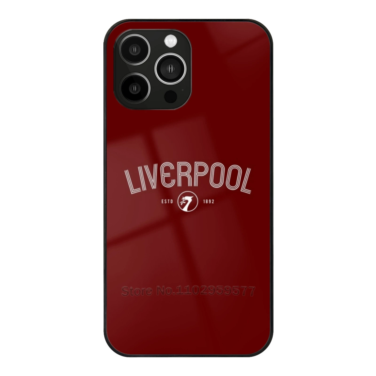 Funda de vidrio tipográfico para Iphone 15, 14, 11, 12, 13 Pro Max, X, Xs, Xr, 6S, 7, 8 Plus, borde suave, Club de fútbol, fútbol, Vandijk