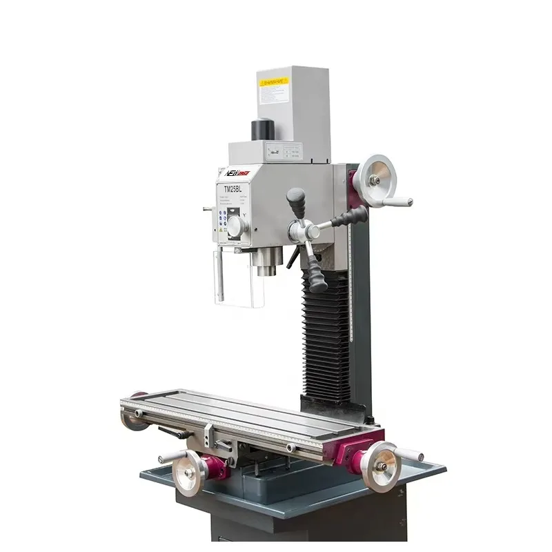 

Горячая новинка 2026: Фрезерный станок по металлу с бесщеточным двигателем и регулируемой скоростью, мини-фрезер TM25BL 25 мм