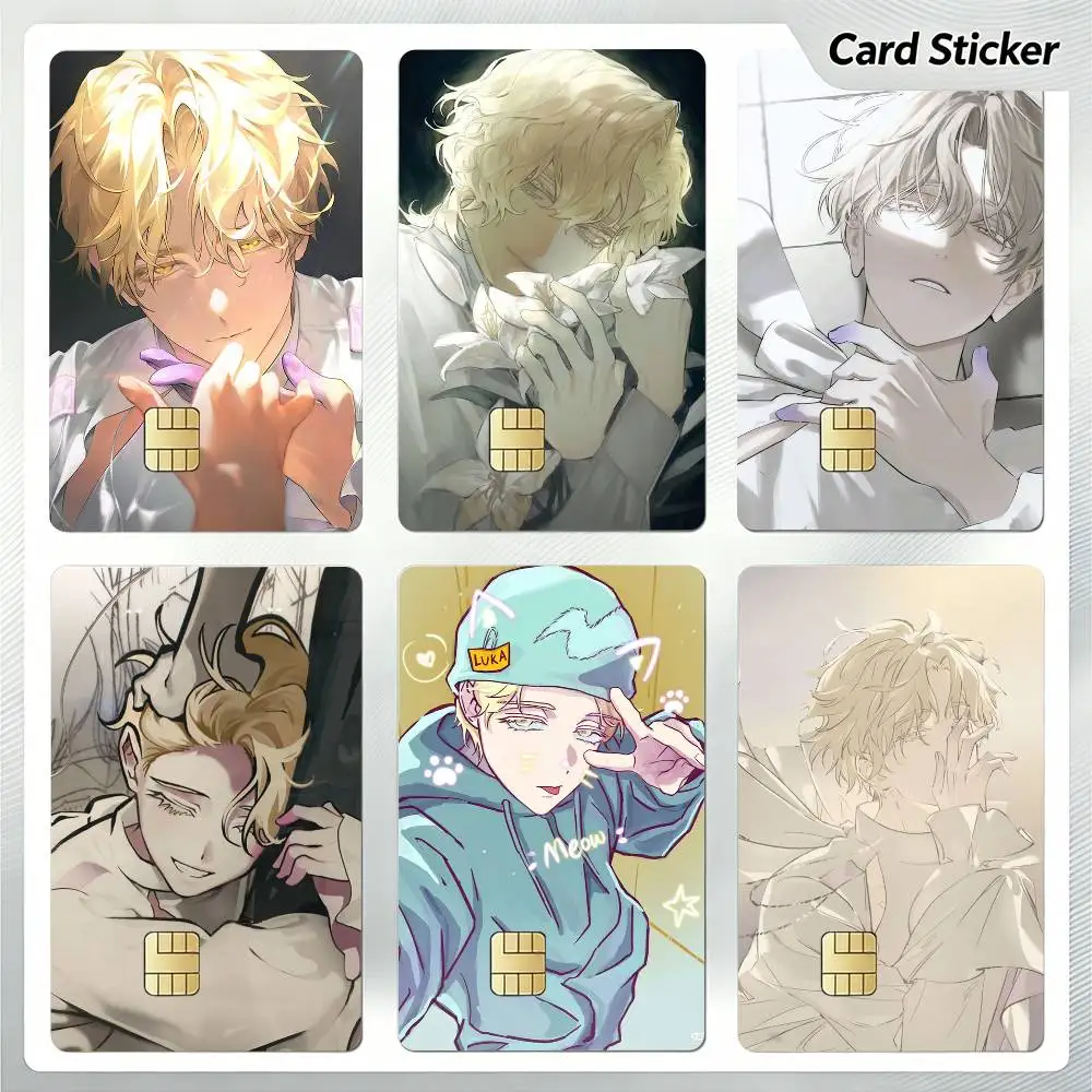A-Alien S-Stage L-Luka Credit Card Skin Stickers For VISA Bank Bus Metro Access Card Protective Film Cover Sticker