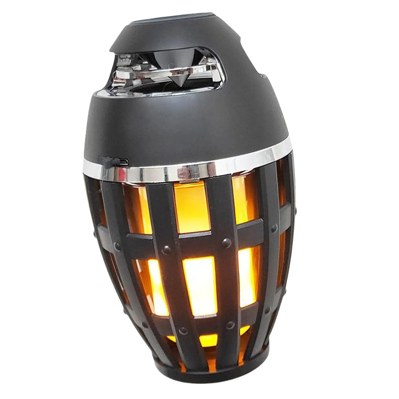 LED Flame Atmosphere Bluetooth Speaker Night Light Weather Resistant Stereo