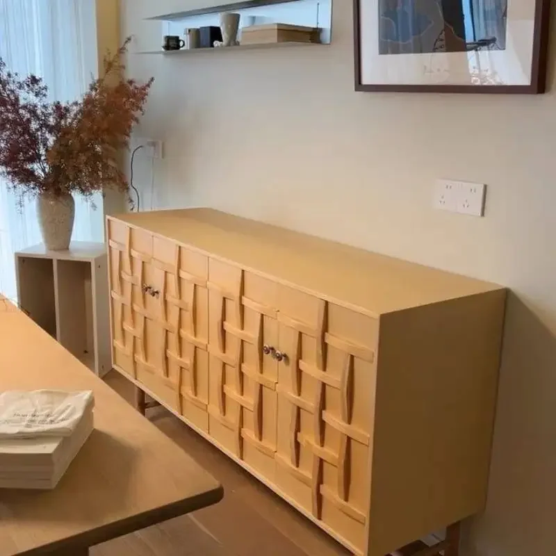 #Clearance Display Living Room Cabinets Wood Basket Decoration Dresser Storage Cabinet Accessories Woonkamerkasten Furniture view 3