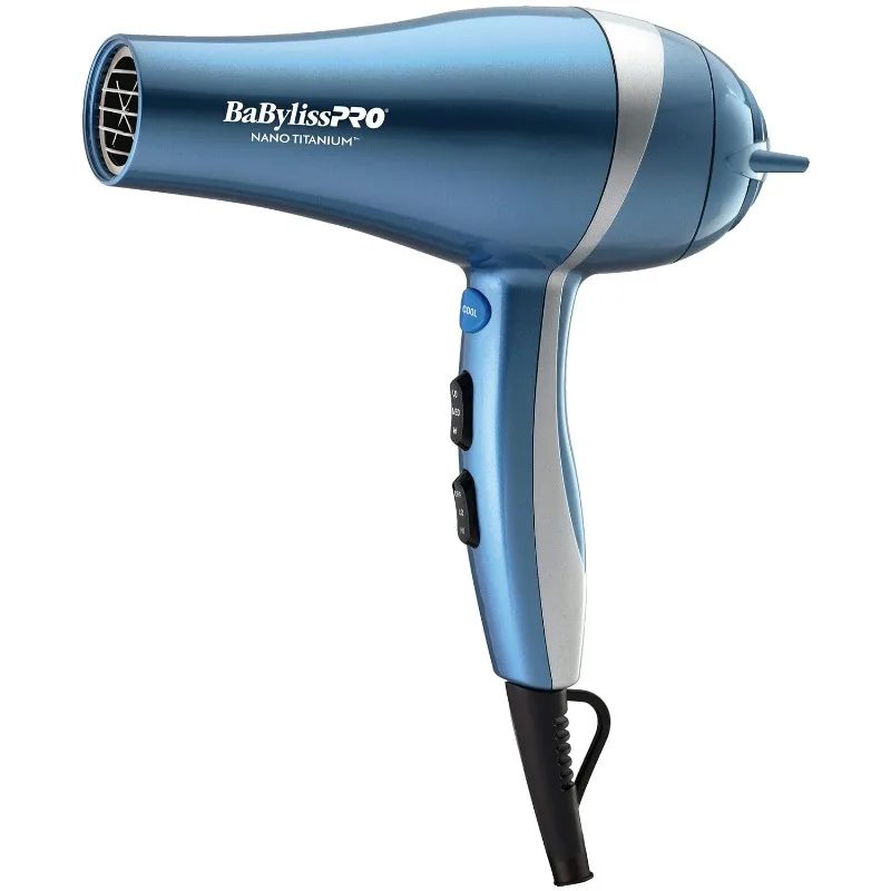 BaBylissPRO Hair Dryer, Nano Titanium 2000-Watt Blow Dryer, Hair Styling Tools & Appliances, BNT5548