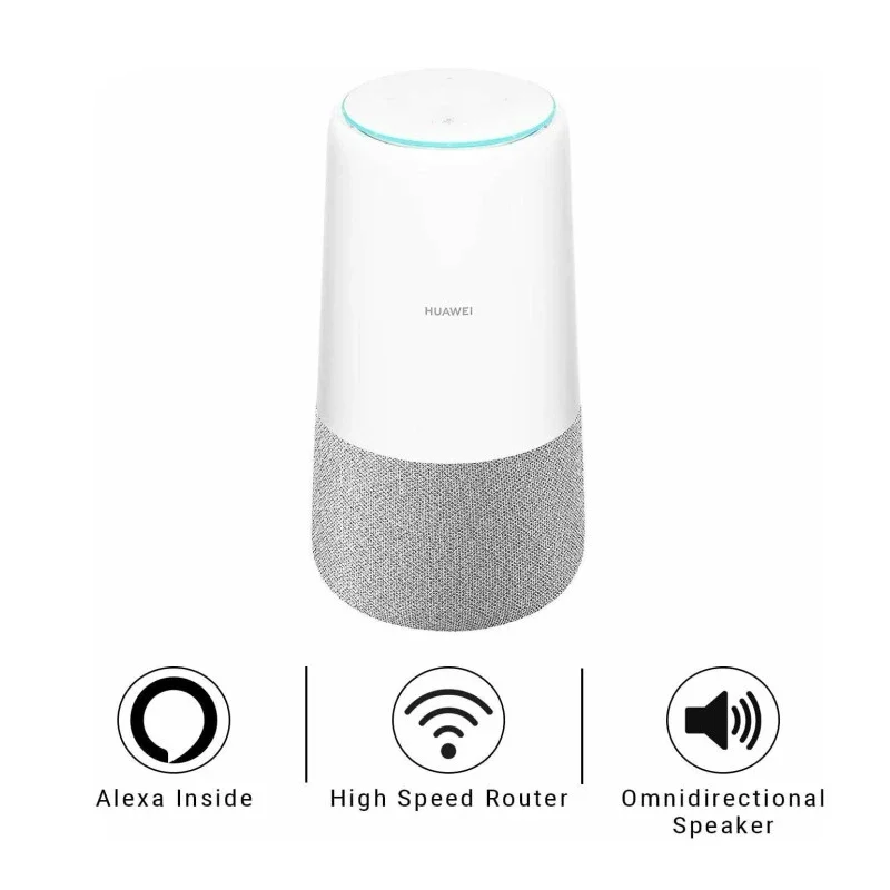 New Huawei AI Cube B900-230 WiFi Router 3in1 Alexa enabled Smart Speaker and High Speed Wi-Fi Signal Repeater With Sim Card Slot