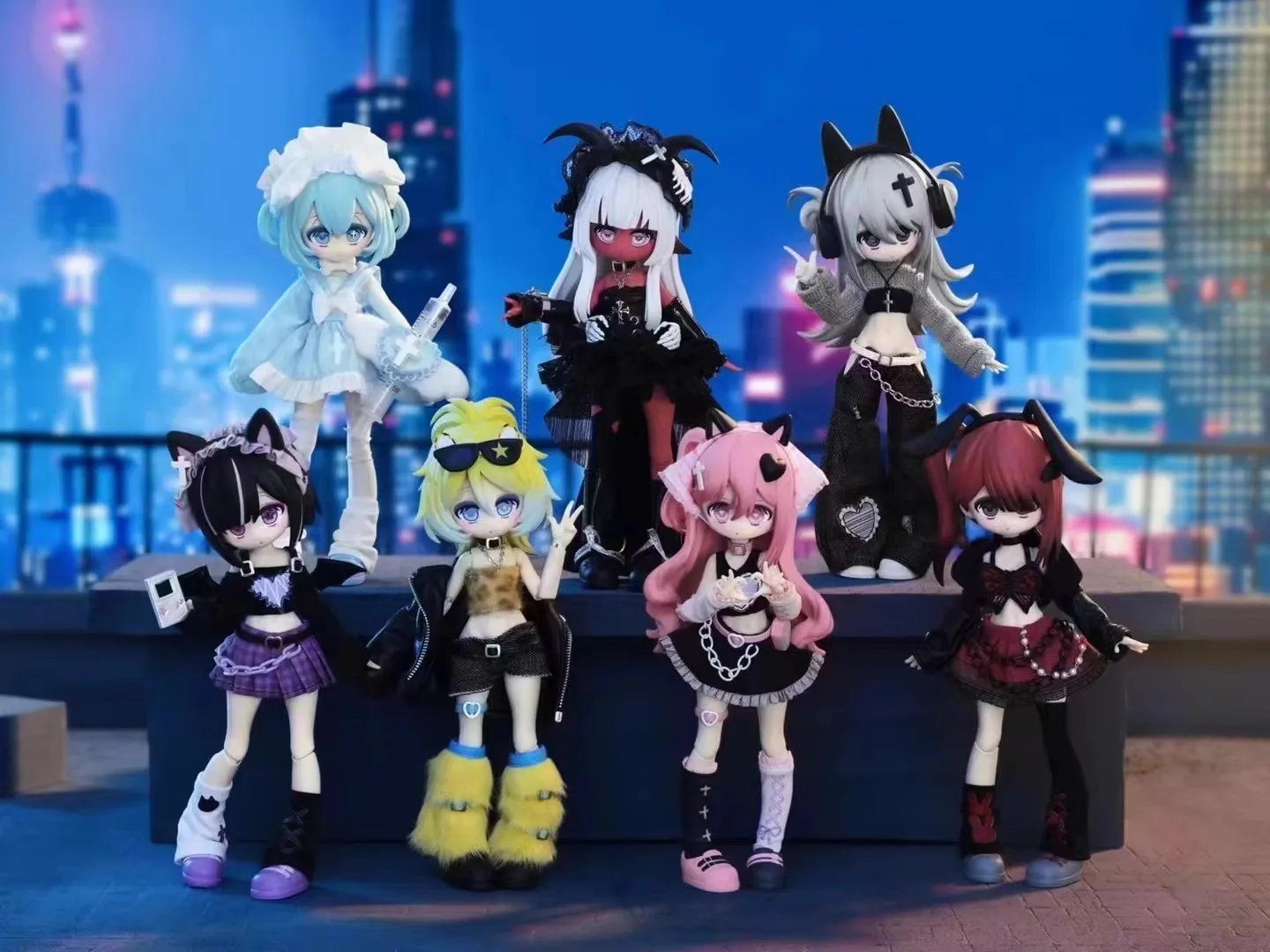 أصيلة ألف مرات خطة الهروب BJD صندوق أعمى 12 نقطة Posable دمية عرض الشكل تحصيل لعبة هدية