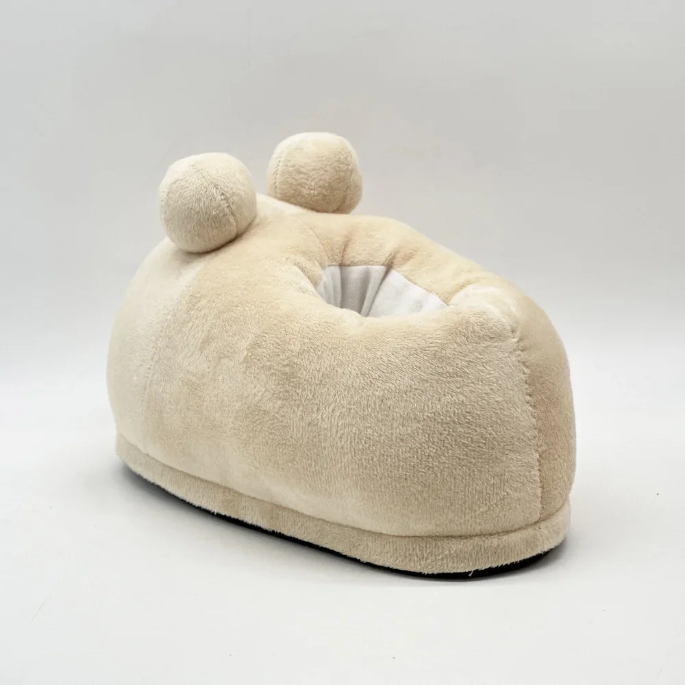 Pou Slipper Plush Toys Adult Slippers Alien Stuffed Plush Toy Kawaii Stuffed Alien Plush Doll Fan Gift