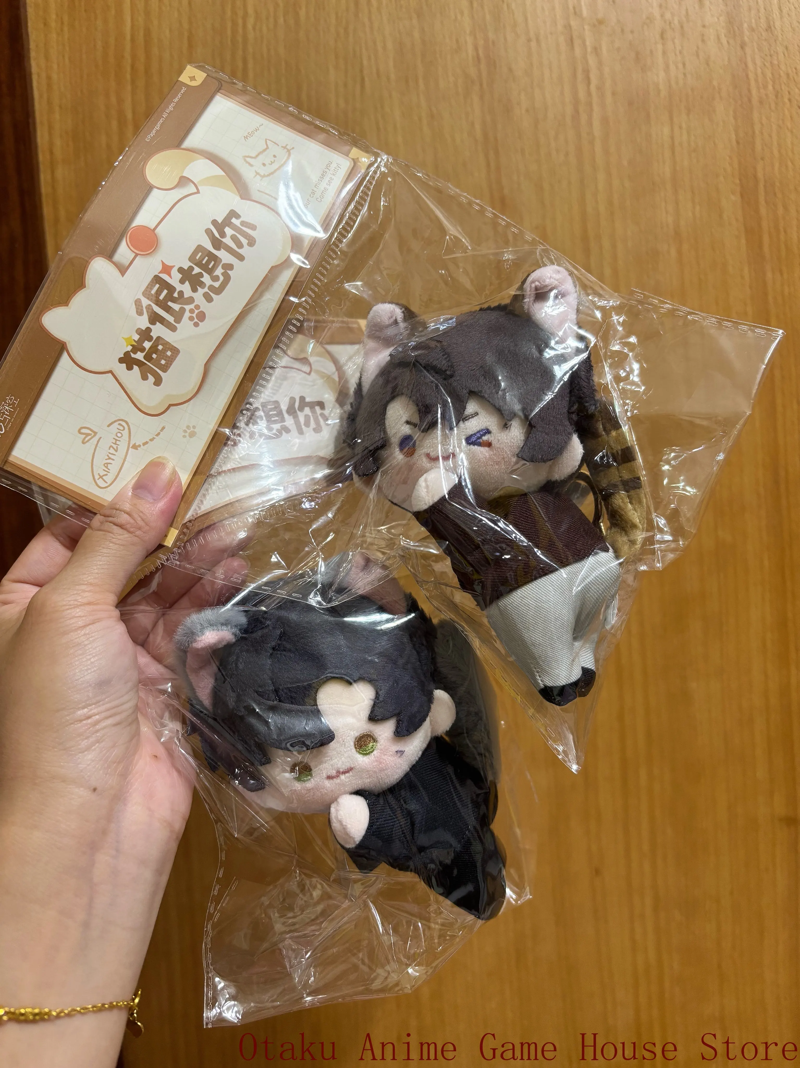 In Stock Original Love and Deepspace Sylus Xavier Caleb Zayne Rafayel Plush Doll Anime Stuffed Toy Pendant Birthday Gift Cosplay