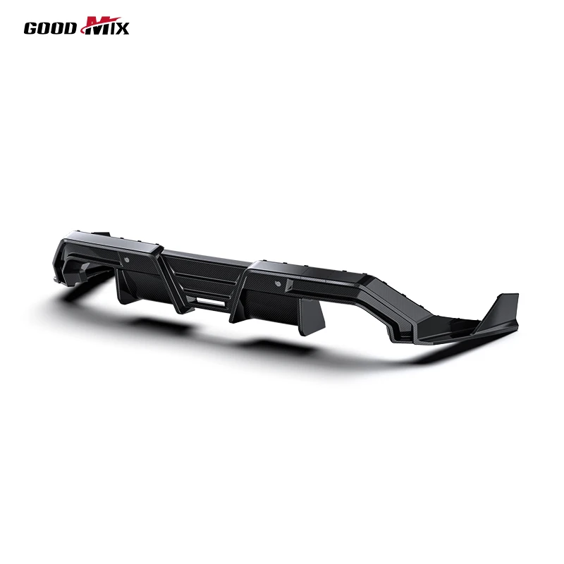 Paktechz Prepreg Dry Carbon Fiber Rear Diffuser Spoiler for BMW M5 Sedan G90/Touring G99 2024-2026