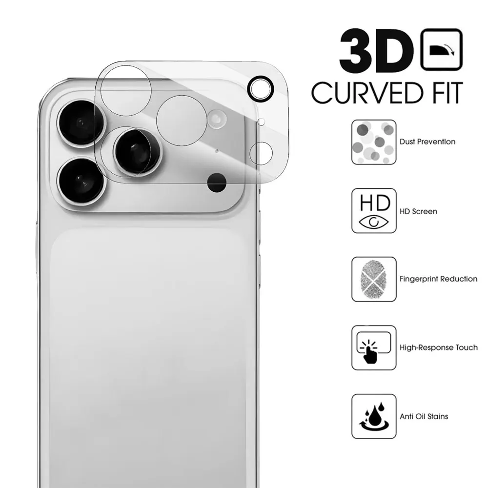 Kamera Glas Film Für iPhone 17Pro Max 17Air 17Pro Screen Protector Filme Für iPhone 17Promax Objektiv Gehärtetem Glas Abdeckung Accessoy