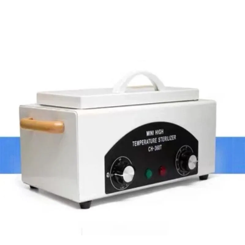 Esterilizador de Ferramentas de Alta Temperatura para Mesa com Ajuste Independente de Temporizador e Luz Indicadora de Funcionamento para Desinfecção por Calor Seco