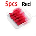 5pcs Red